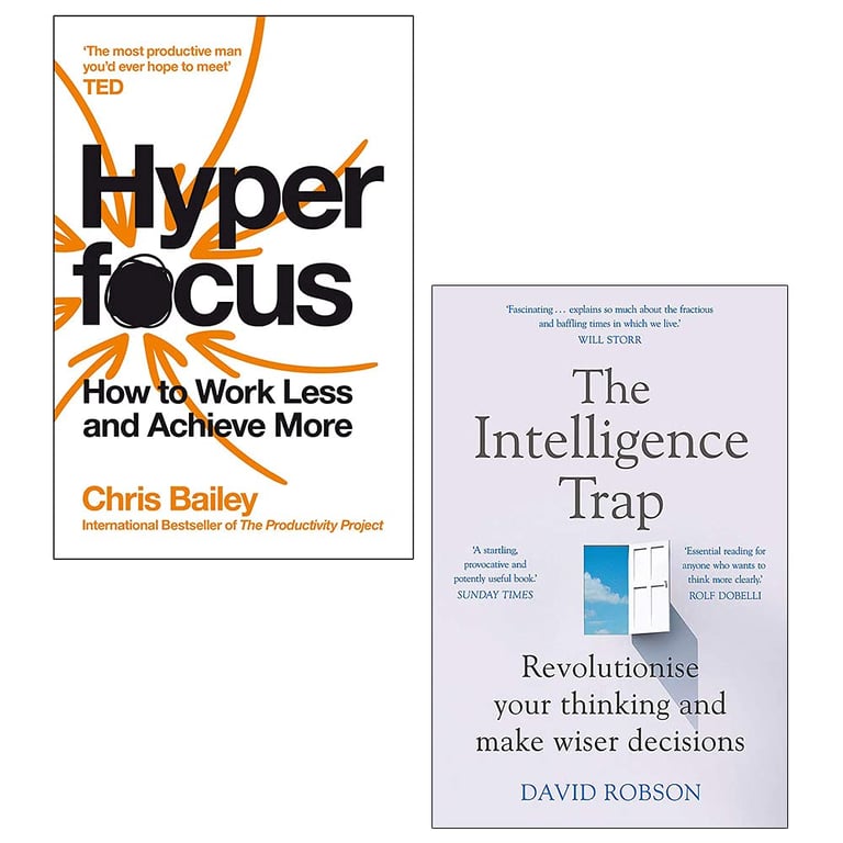 Book cover of Hyperfocus by Chris Bailey