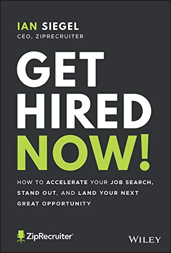 Book cover of Get Hired Now! by Ian Siegel