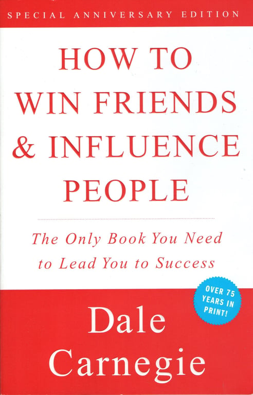 Book cover of How to Win Friends & Influence People by Dale Carnegie