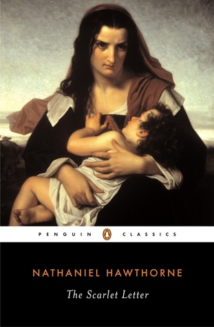 Book cover of The Scarlet Letter by Nathaniel Hawthorne