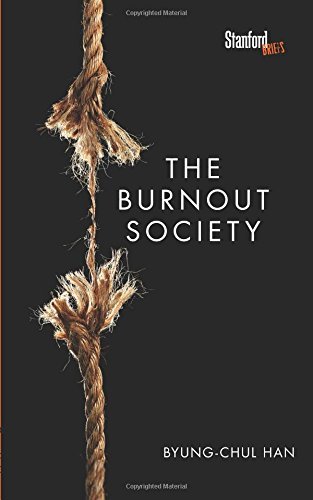 Book cover of The Burnout Society by Byung-Chul Han