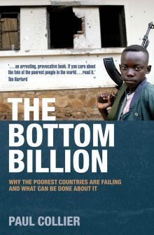 Book cover of The Bottom Billion by Paul Collier