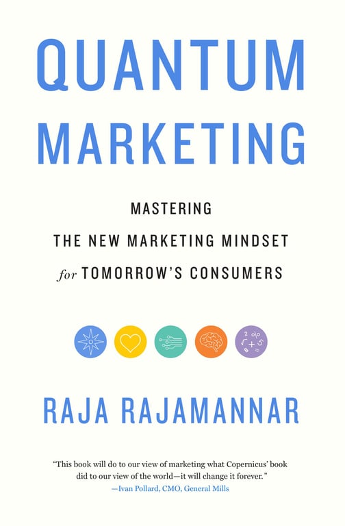 Book cover of Quantum Marketing by Raja Rajamannar