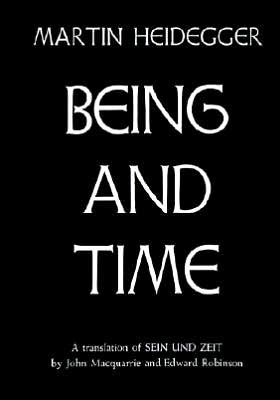 Book cover of Being and Time by Martin Heidegger