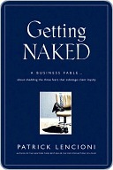 Book cover of Getting Naked by Patrick M. Lencioni