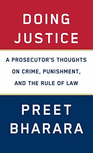 Book cover of Doing Justice by Preet Bharara