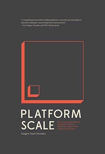 Book cover of Platform Scale by Sangeet Paul Choudary