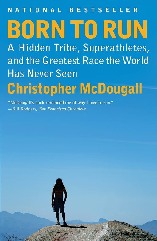 Book cover of Born to Run by Christopher McDougall