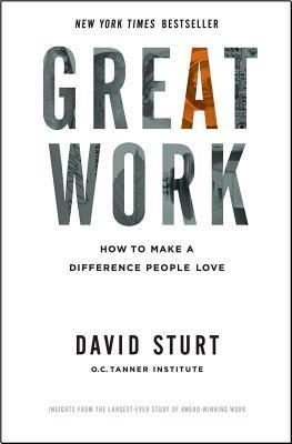 Book cover of Great Work by David Sturt