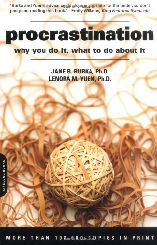 Book cover of Procrastination by Jane B. Burka