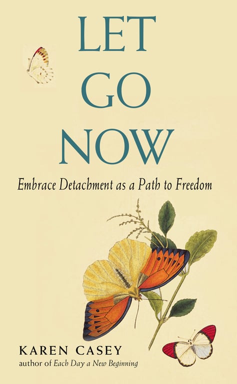 Book cover of Let Go Now by Karen Casey