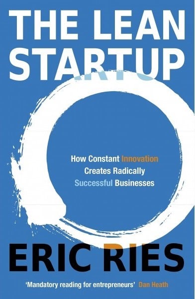 Book cover of The Lean Startup by Eric Ries