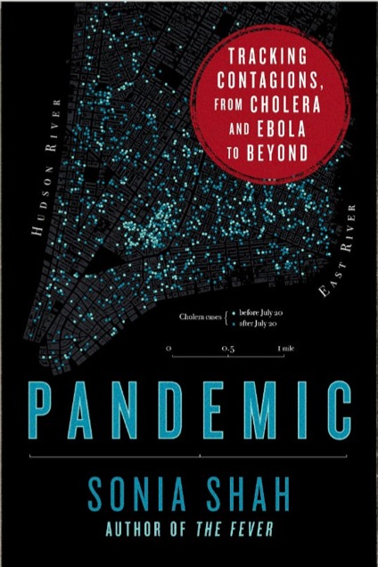 Book cover of Pandemic by Sonia Shah