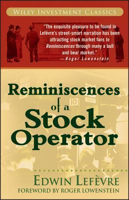 Book cover of Reminiscences of a Stock Operator by Edwin Lefèvre