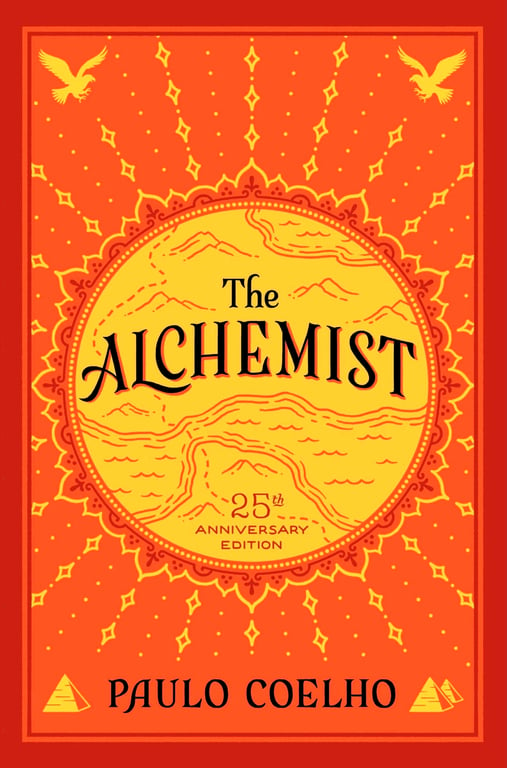 Book cover of The Alchemist by Paulo Coelho