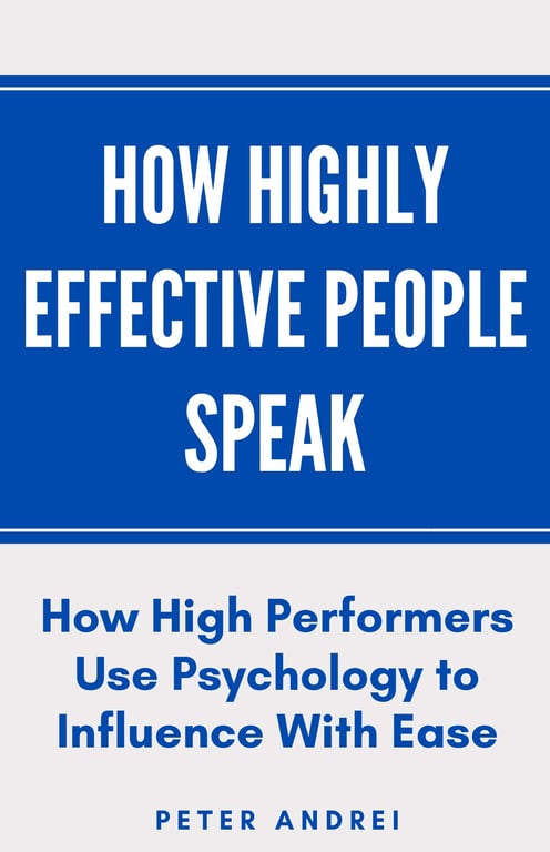 How Highly Effective People Speak cover