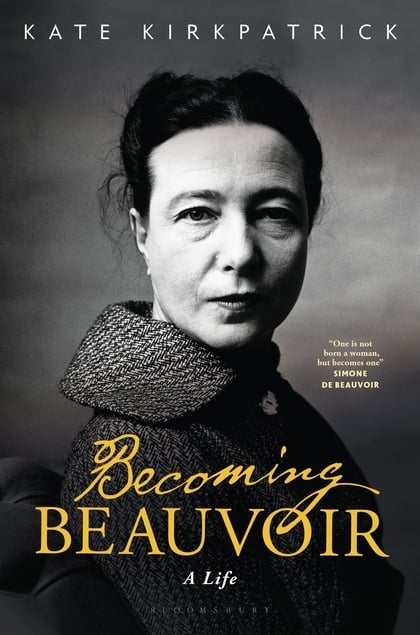 Book cover of Becoming Beauvoir by Kate Kirkpatrick