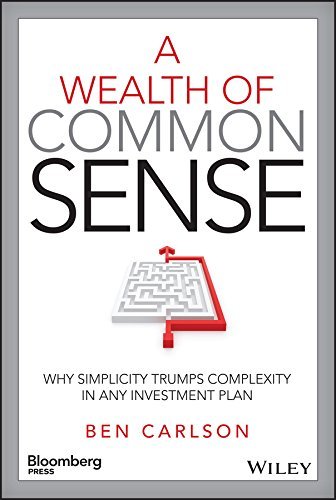 Book cover of A Wealth of Common Sense by Ben Carlson