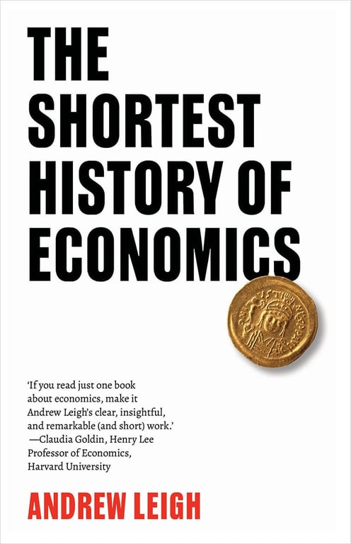 The Shortest History of Economics cover