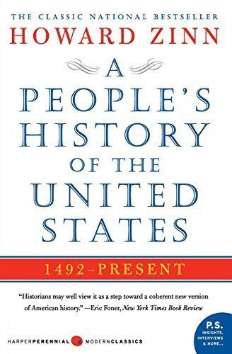 Book cover of A People’s History of the United States by Howard Zinn