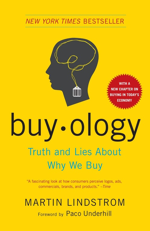 Book cover of Buyology by Martin Lindstrom