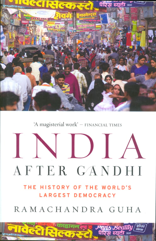 Book cover of India After Gandhi by Ramachandra Guha