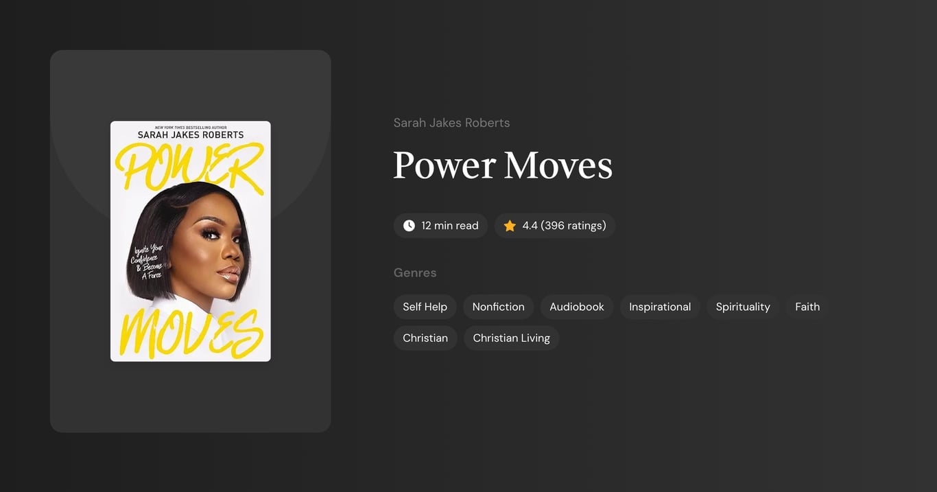Power Moves Book Summary