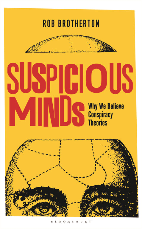 Book cover of Suspicious Minds by Rob Brotherton