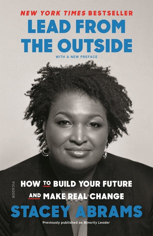 Book cover of Lead from the Outside by Stacey Abrams